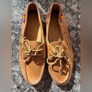 Sperry x Nordstrom Tan Leather Loafers